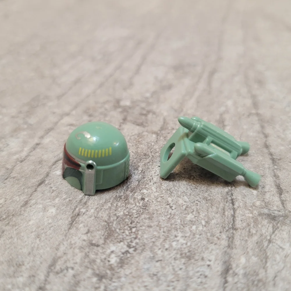 Lego Star Wars Boba Fett Helmet Rocket Pack